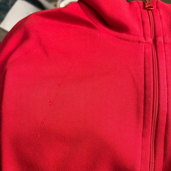 VINEYARD VINES Men's Medium Red Zippered Pullover Sweater 100% Pima Cotton. - Picture 6 of 6